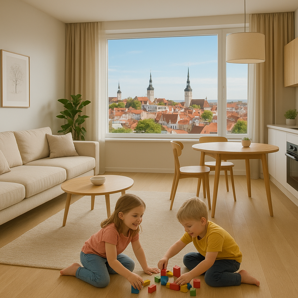 Perega Tallinna reis: kuidas valida perele sobiv külaliskorter